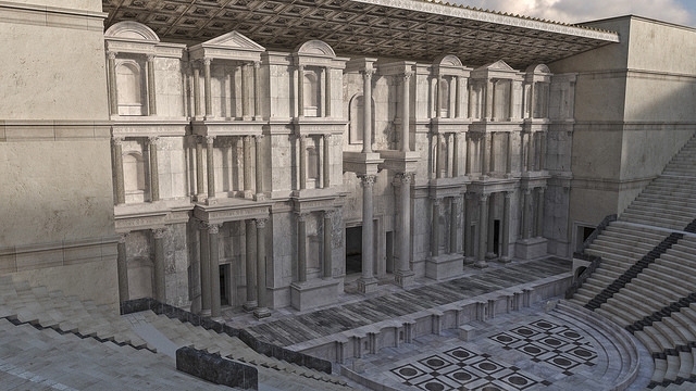 La ricostruzione virtuale del Teatro romano di Catania in un video documentario