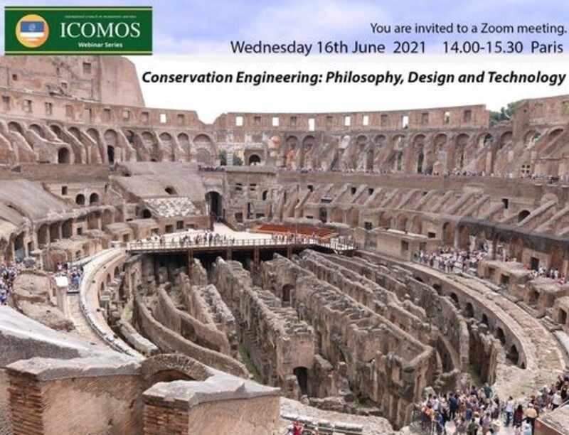 ICOMOS Webinar: Conservation Engineering: Philosophy, Design and Technology