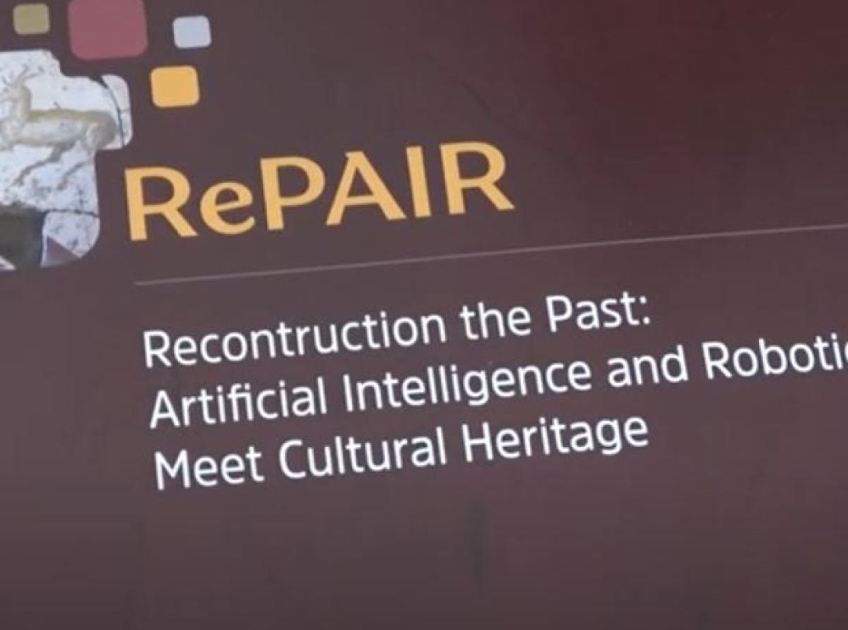 Progetto &quot;RePAIR&quot;, Reconstructing the Past: Intelligenza Artificiale e Robotica incontrano i Beni Culturali