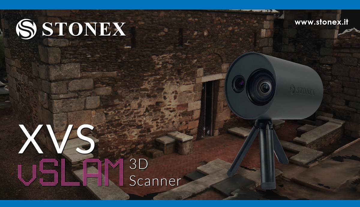 Scanner 3D vSLAM Stonex XVS – Caso Studio Basilìca del Trampal