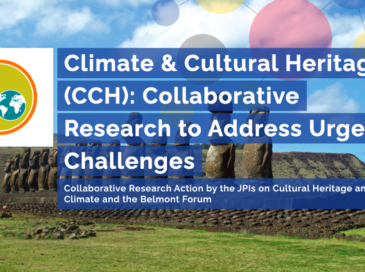 Climate &amp; Cultural Heritage (CCH): Collaborative Research to Address Urgent Challenges