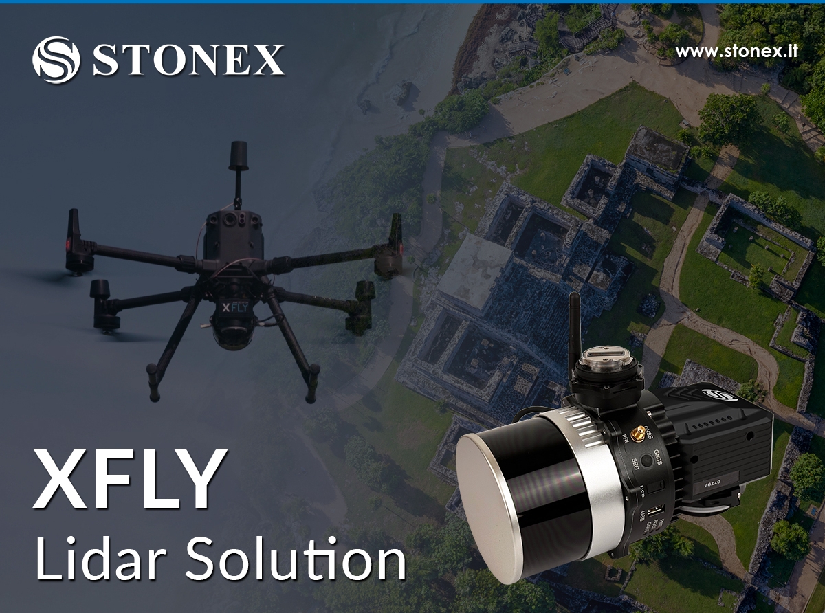 Stonex XFLY – Soluzione Lidar per l’Archeologia