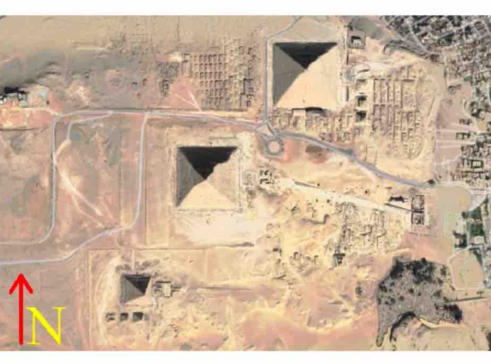 SAR technology discover details of undiscover high-resolution internal structure of Giza Pyramids