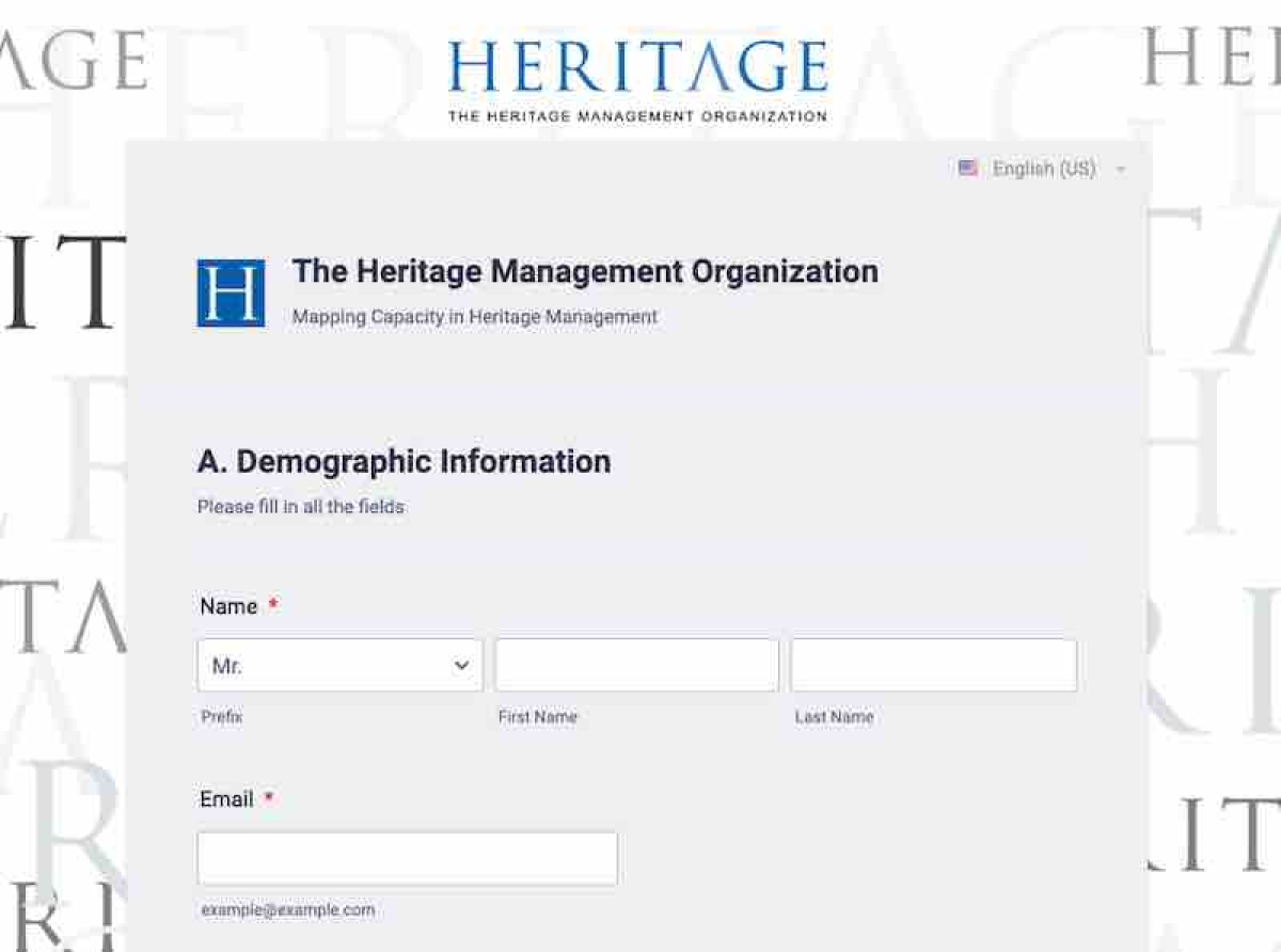 Mapping Capacity in Heritage Management