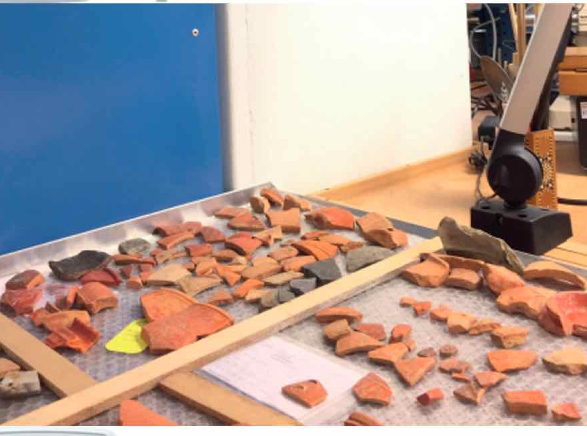 Sistema di monitoraggio testo 160 per il monitoraggio di oggetti all’Istituto di Archeologia e Conservazione del  Patrimonio Culturale
