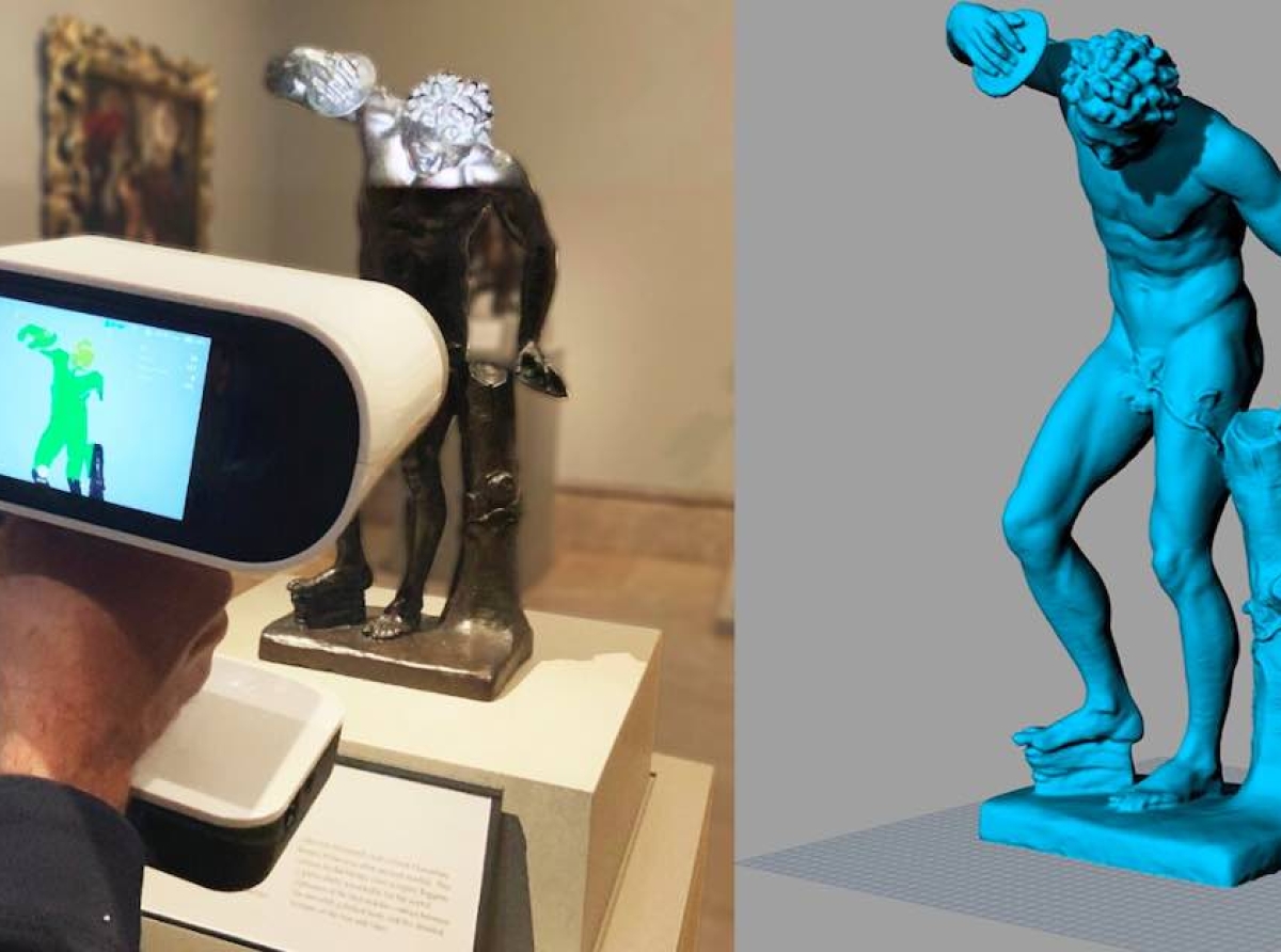 Le tecnologie di scansione 3D sono ormai protagoniste nella ricerca, nel restauro e nella creazione di supporti al Getty Museum 