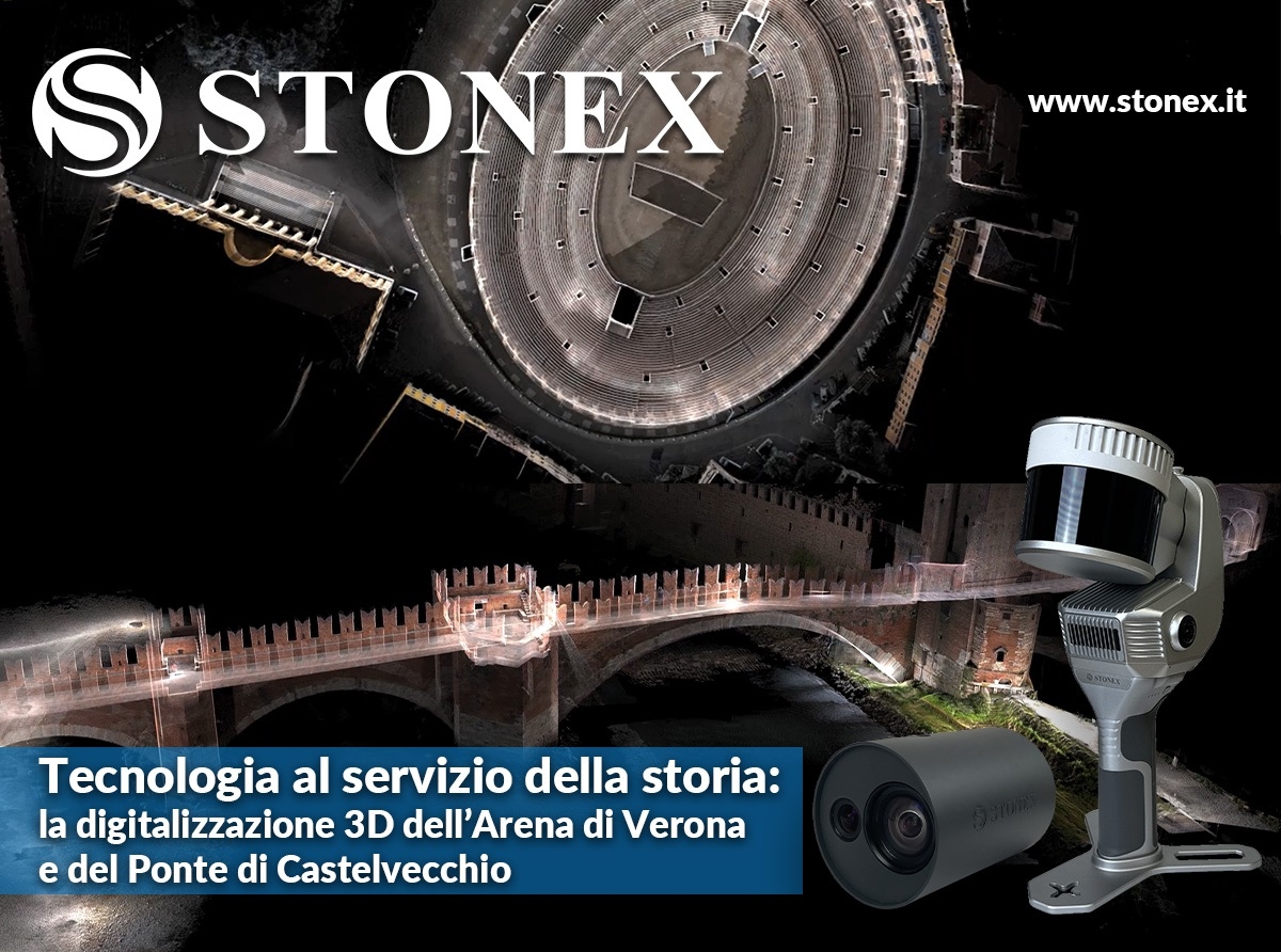 Tecnologia al servizio della storia: la digitalizzazione 3D dell’Arena di Verona e del Ponte di Castelvecchio