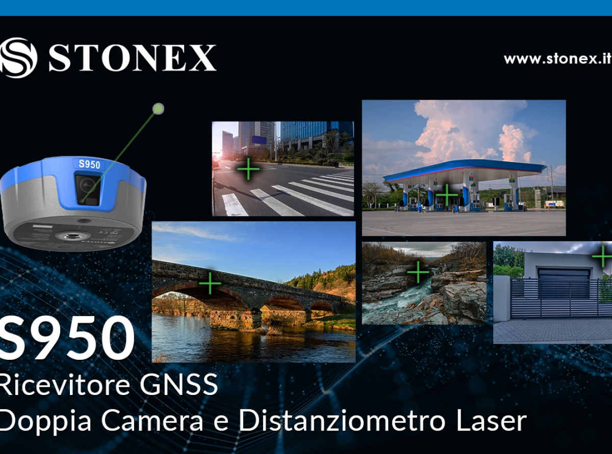 Nuovo Stonex S950 GNSS: un alleato compatto e performante per il rilievo professionale