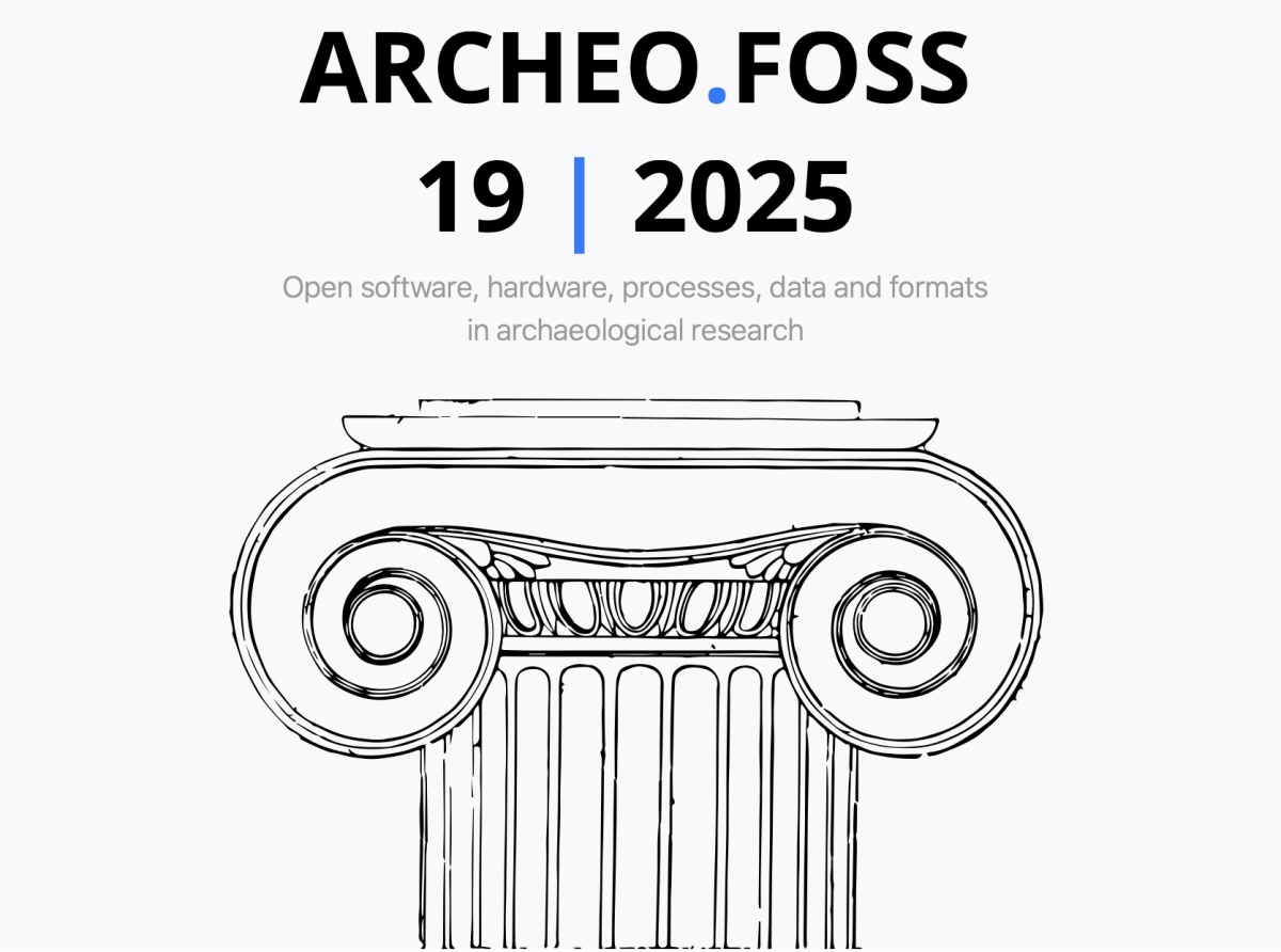 27 - 28 November 2025 ARCHEOFOSS 2025