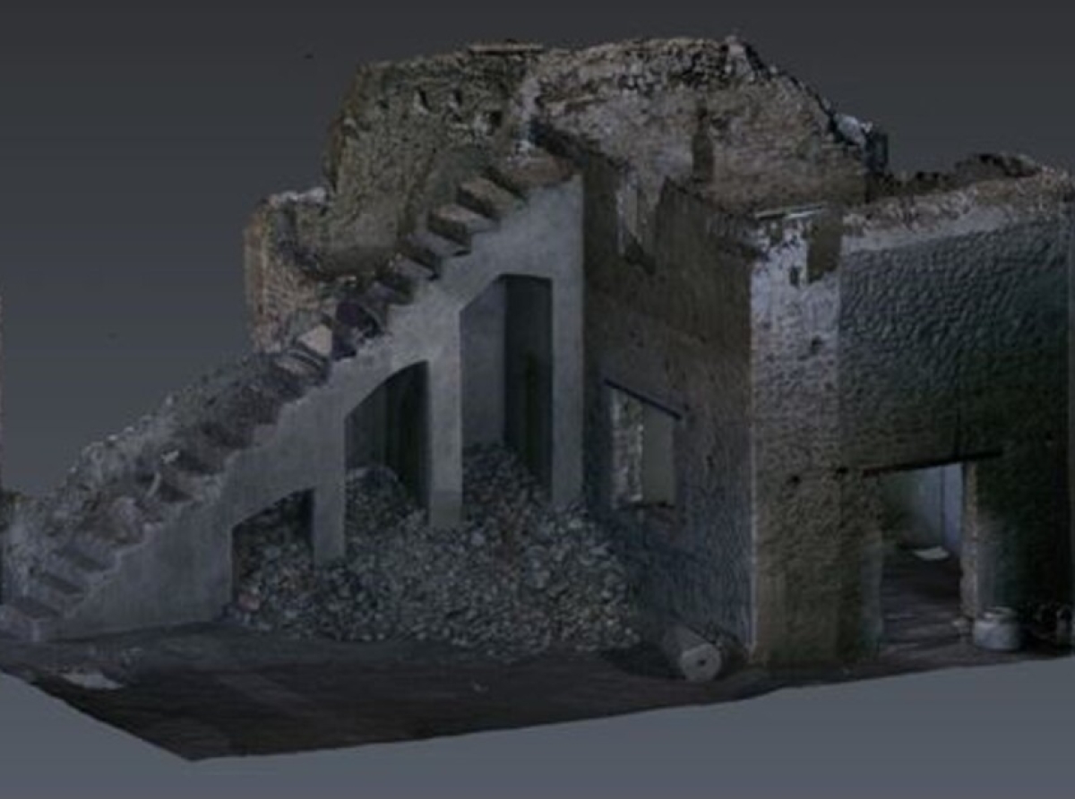 Nuovo progetto di ricerca: ricostruzione digitale della Pompei perduta, la torre della casa del Tiaso 