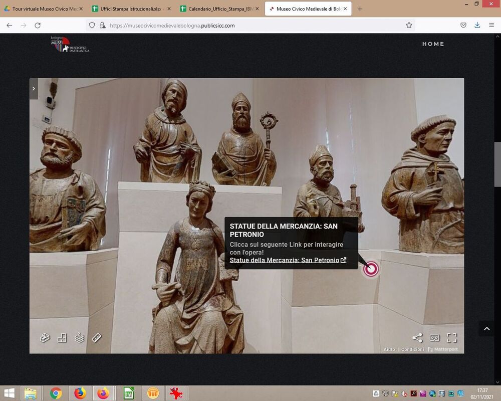 Il nuovo percorso virtuale del Museo Civico Medievale di Bologna