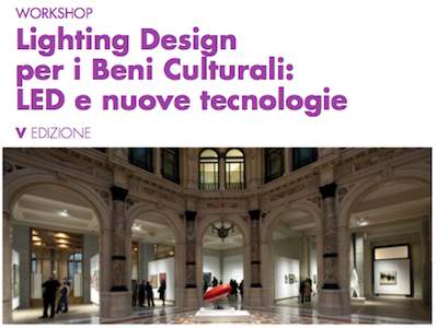 lighting design beni culturali