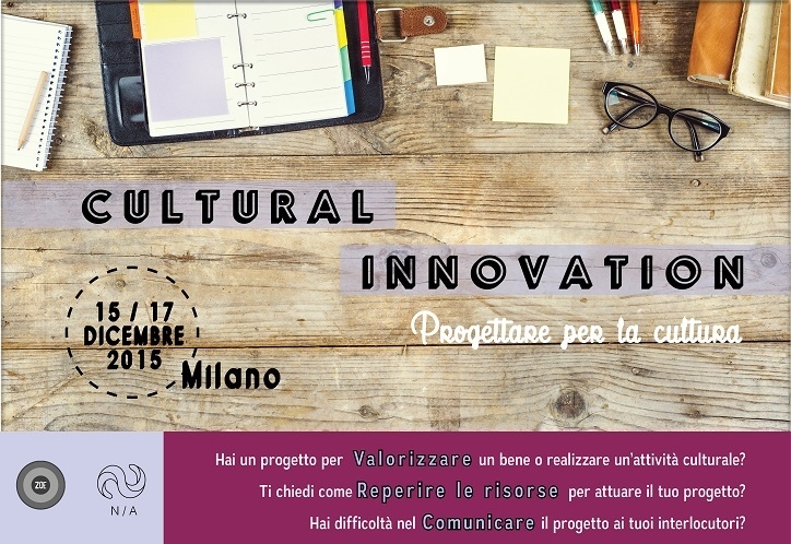Cultural Innovation – Progettare per la Cultura, un corso a Milano