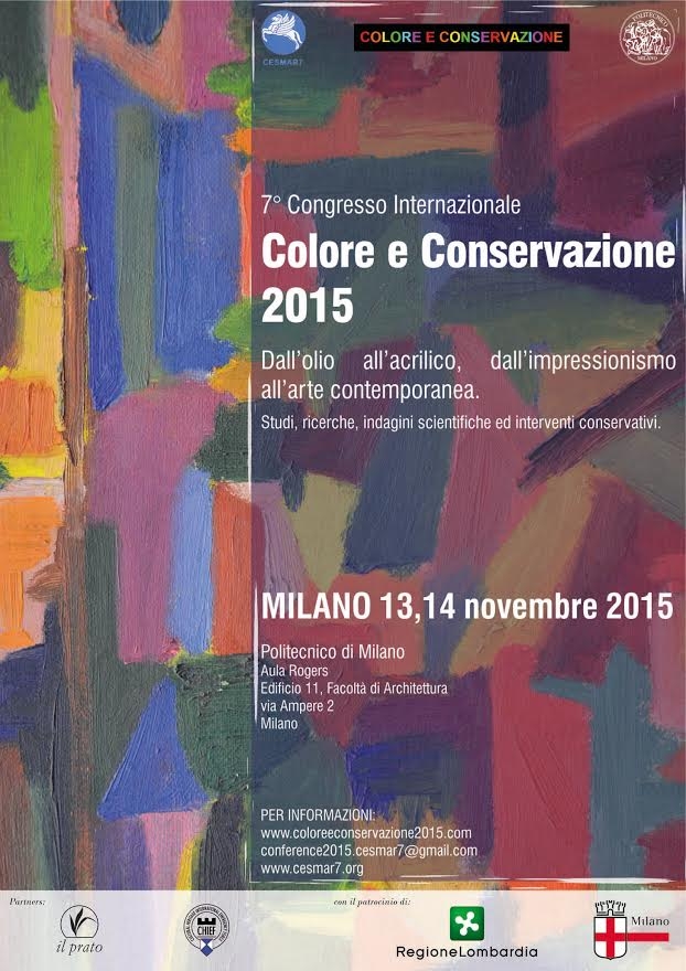 VII Congresso Internazionale Colore e Conservazione, disponibile il programma provvisorio