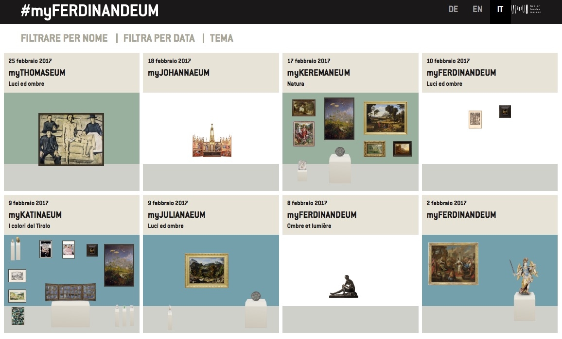 #myFERDINANDEUM una app per visitare un museo anche come curatori della propria mostra