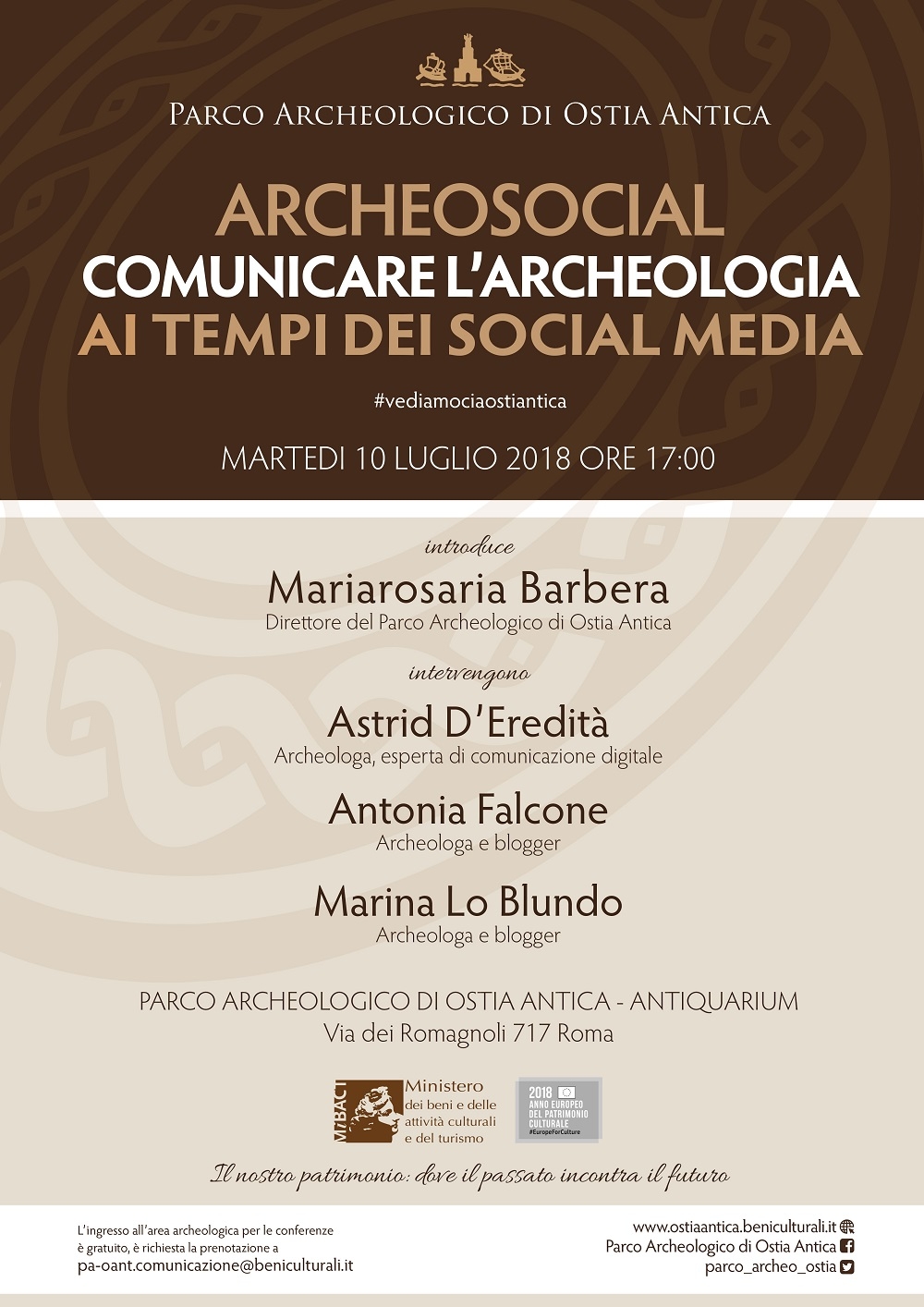 Vediamoci a Ostia Antica: Archeosocial, comunicare l’archeologia ai tempi dei social media